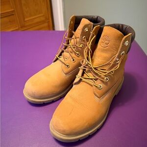Timberland Wheat/Tan Nubuck Work Boots